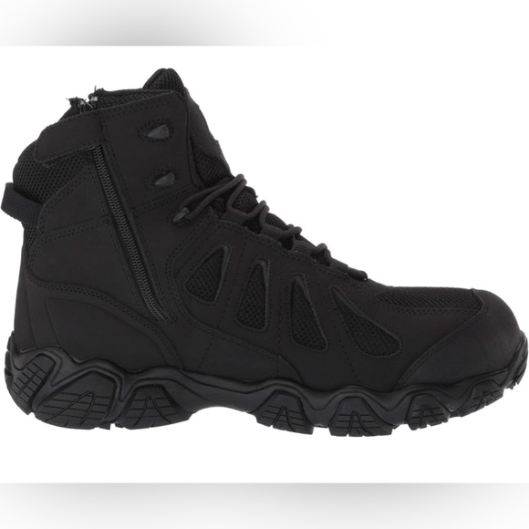 Thorogood Crosstrex Boots Men 13 Black Zipper Composite Toe Waterproof 6 Inch - Picture 10 of 13